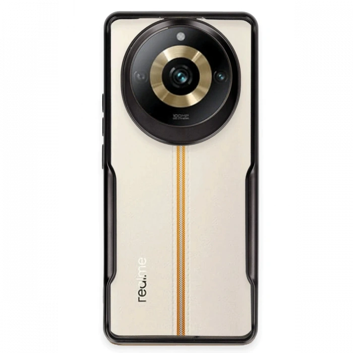 Newface Realme 11 Pro Kılıf Boyi Silikon Kapak - Siyah