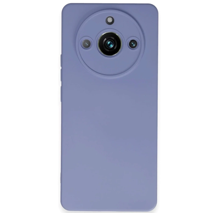 Newface Realme 11 Pro Kılıf Nano içi Kadife Silikon - Lila
