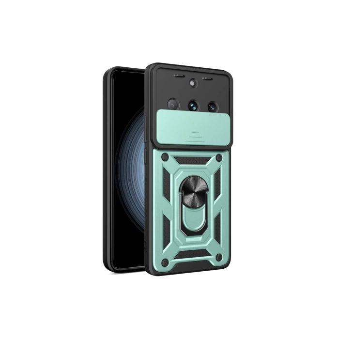 Newface Realme 11 Pro Kılıf Pars Lens Yüzüklü Silikon
