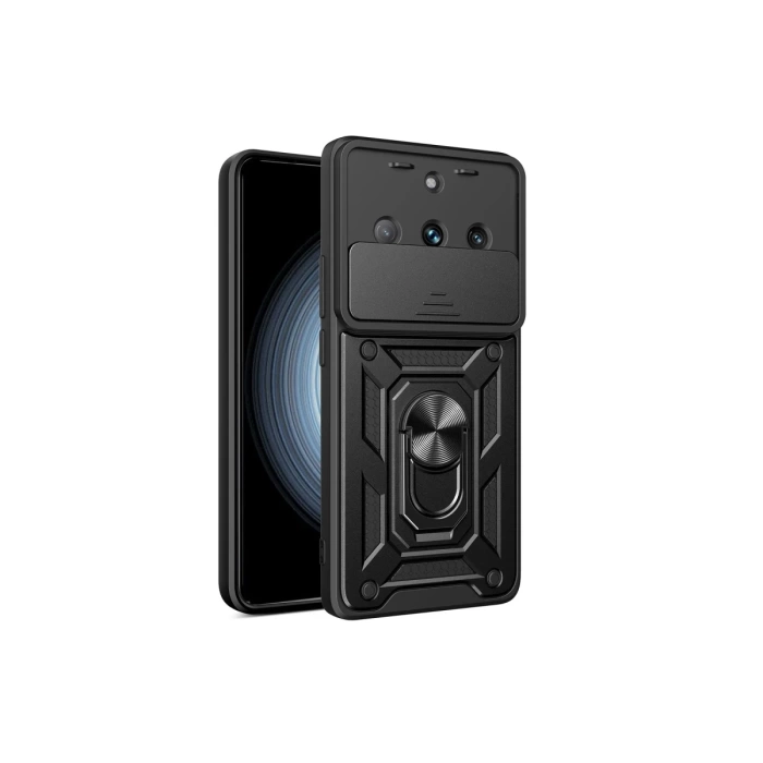 Newface Realme 11 Pro Kılıf Pars Lens Yüzüklü Silikon
