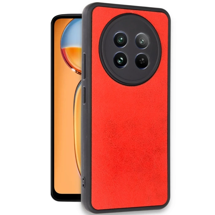 Newface Realme 12 5G Kılıf Aras Deri Kapak
