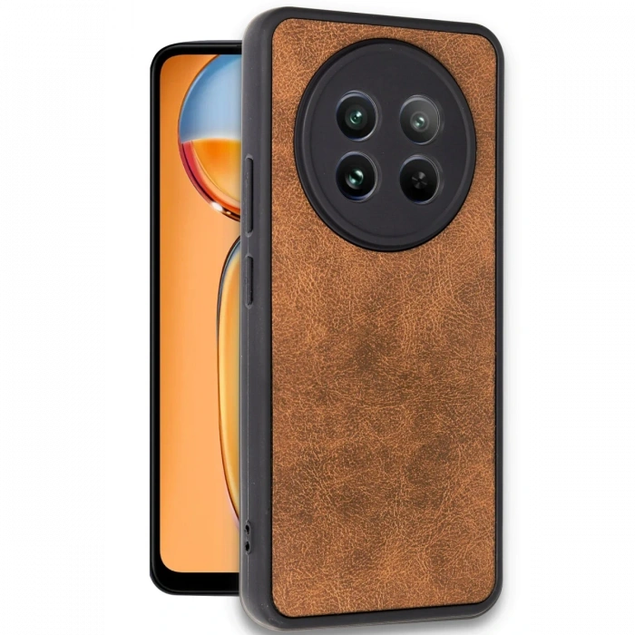 Newface Realme 12 5G Kılıf Aras Deri Kapak