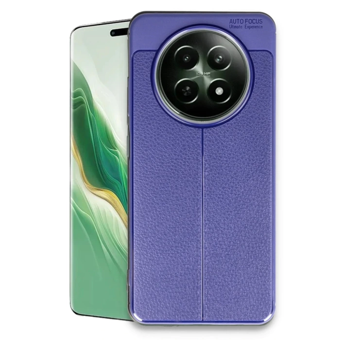 Newface Realme 12 5G Kılıf Auto Focus Kapak - Lacivert