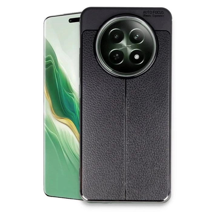 Newface Realme 12 5G Kılıf Auto Focus Kapak - Siyah