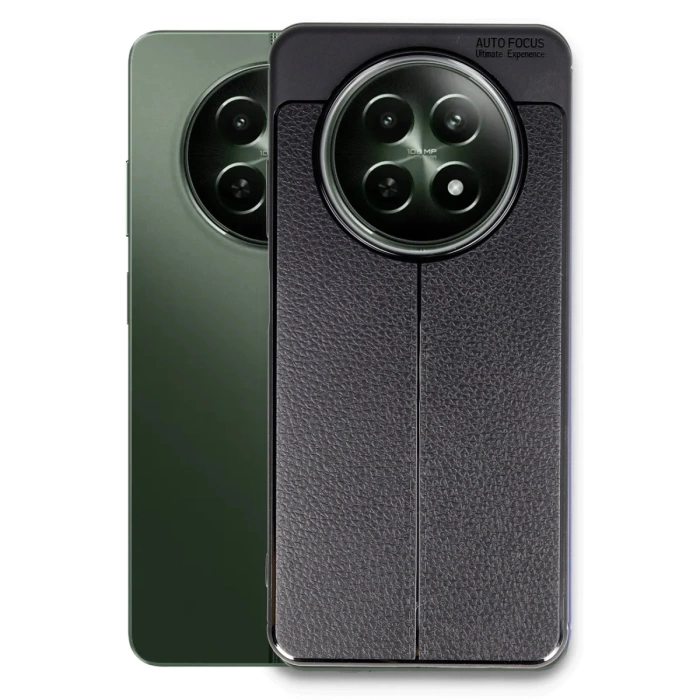 Newface Realme 12 5G Kılıf Auto Focus Kapak - Siyah
