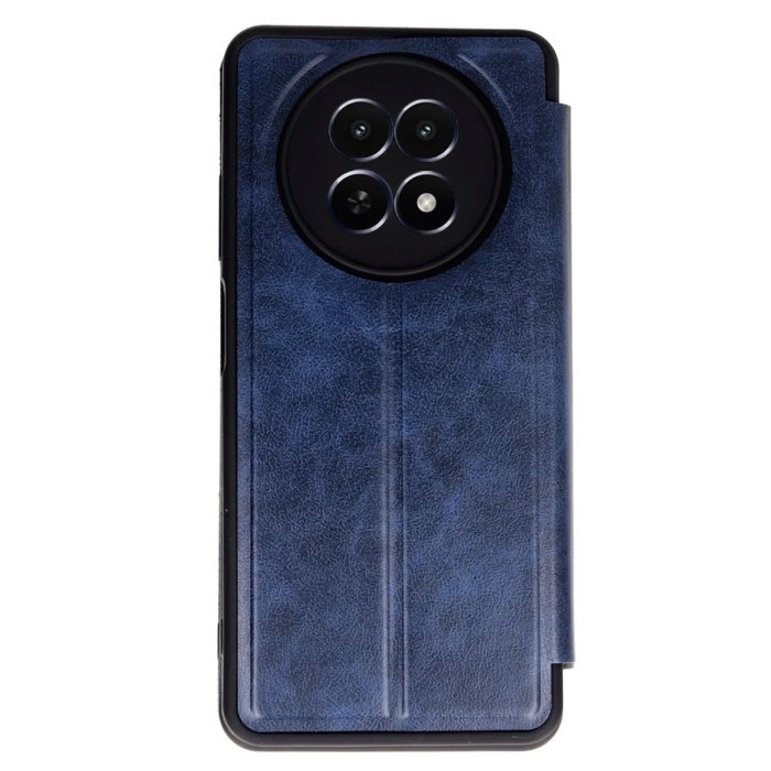 Newface Realme 12 5G Kılıf Flip Cover - Lacivert