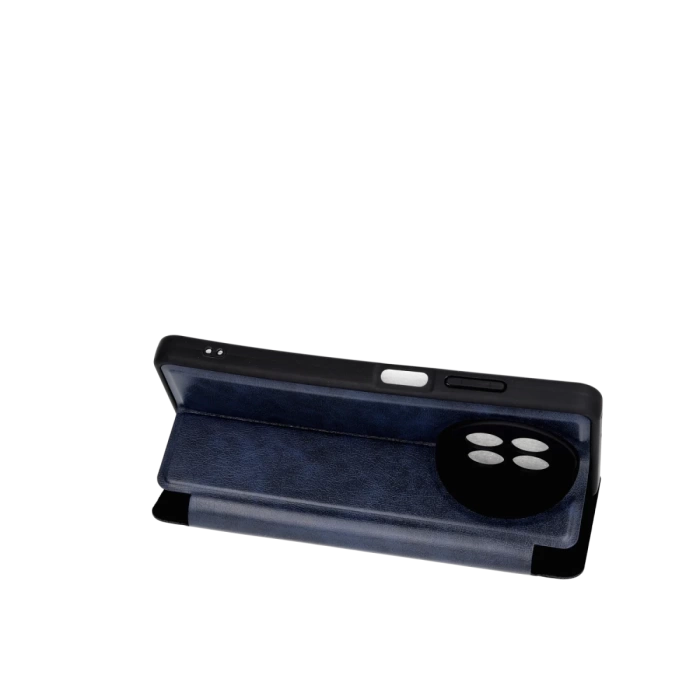 Newface Realme 12 5G Kılıf Flip Cover - Lacivert