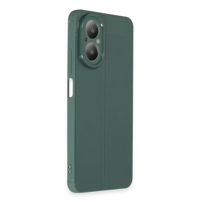 Newface Realme 12 Lite Kılıf Auto Focus Kapak - Koyu Yeşil
