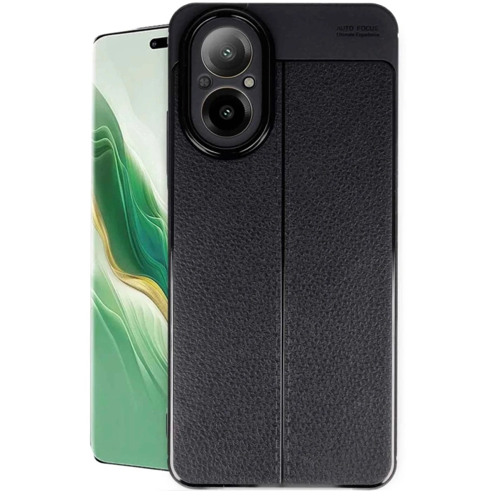 Newface Realme 12 Lite Kılıf Auto Focus Kapak - Siyah
