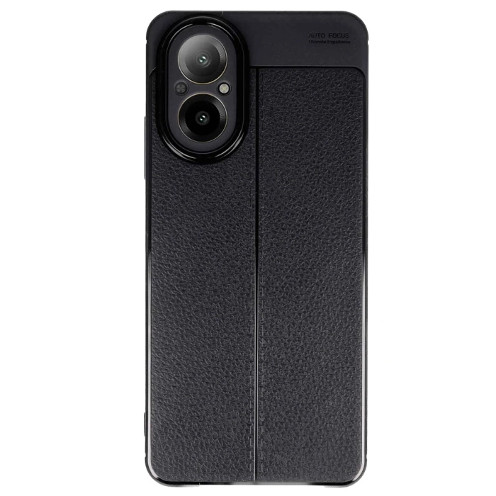 Newface Realme 12 Lite Kılıf Auto Focus Kapak - Siyah