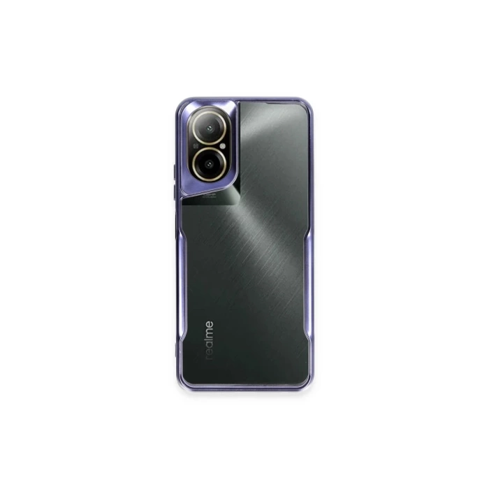 Newface Realme 12 Lite Kılıf Boyi Silikon Kapak - Lacivert