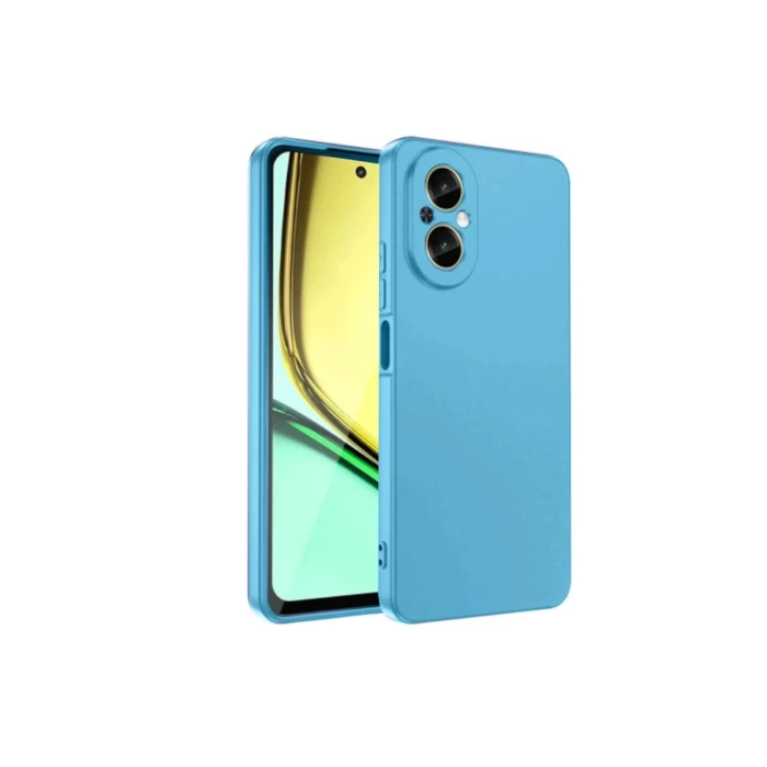 Newface Realme 12 Lite Kılıf First Silikon - Mavi
