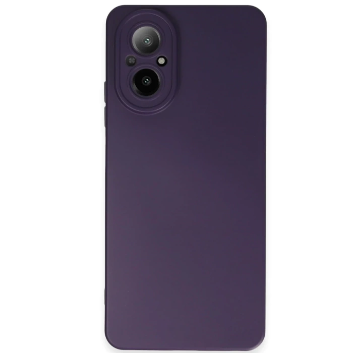 Newface Realme 12 Lite Kılıf Nano içi Kadife Silikon - Mor