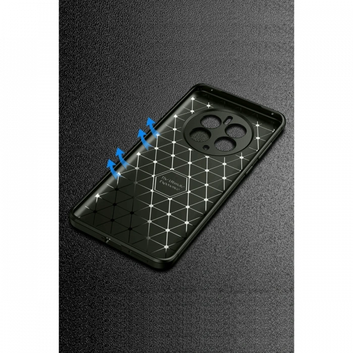 Newface Realme 12 Pro Plus Kılıf Auto Focus Karbon Kapak