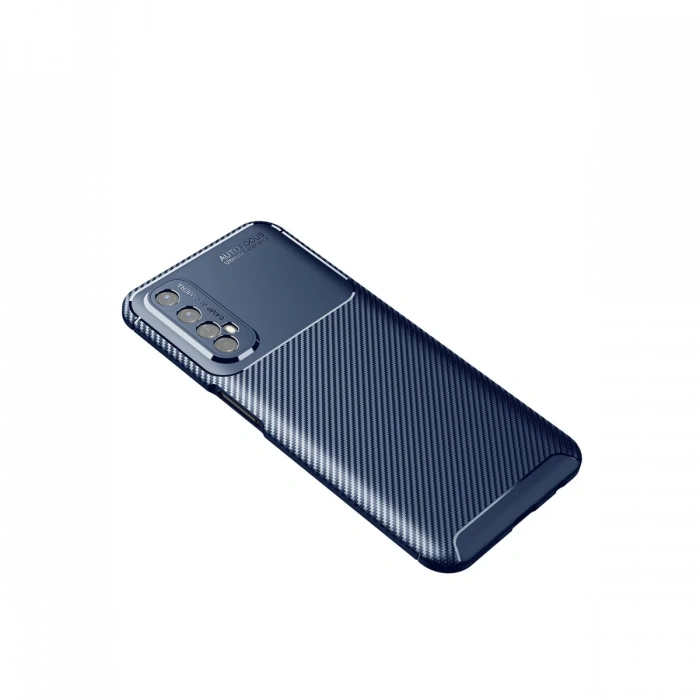 Realme 7 Kılıf Auto Focus Karbon Kapak