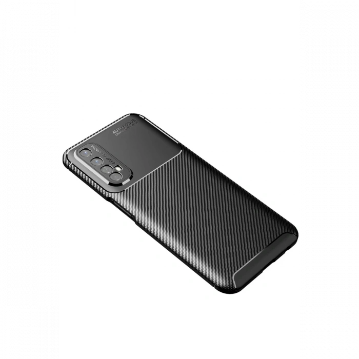 Realme 7 Kılıf Auto Focus Karbon Kapak