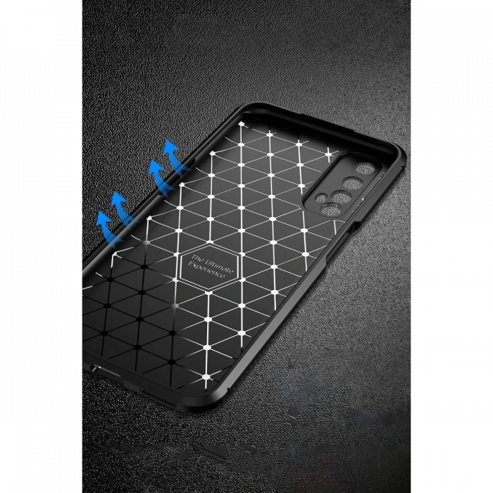 Realme 7 Kılıf Auto Focus Karbon Kapak