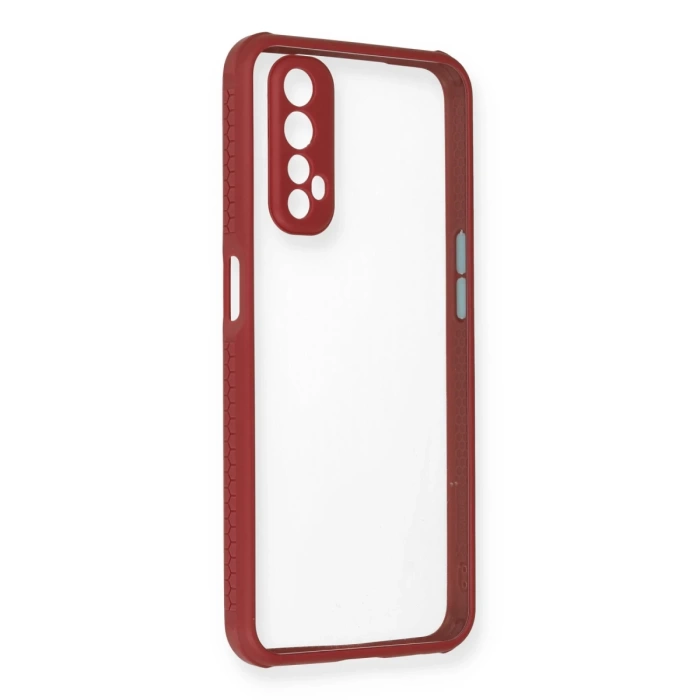 Newface Realme 7 Kılıf Miami Şeffaf Silikon