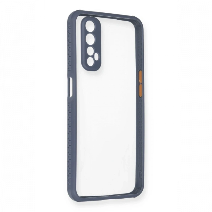 Newface Realme 7 Kılıf Miami Şeffaf Silikon