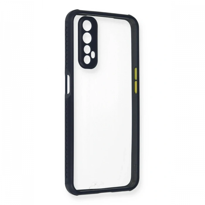 Newface Realme 7 Kılıf Miami Şeffaf Silikon