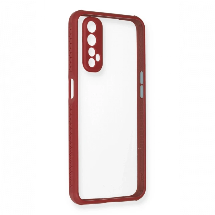 Newface Realme 7 Kılıf Miami Şeffaf Silikon