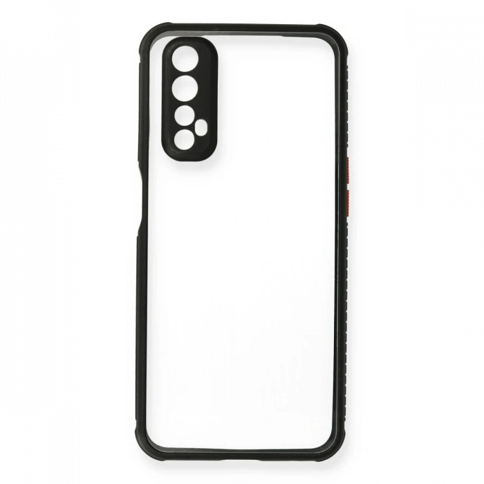 Newface Realme 7 Kılıf Miami Şeffaf Silikon