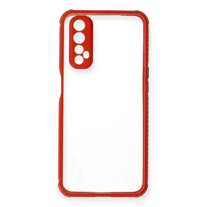 Newface Realme 7 Kılıf Miami Şeffaf Silikon