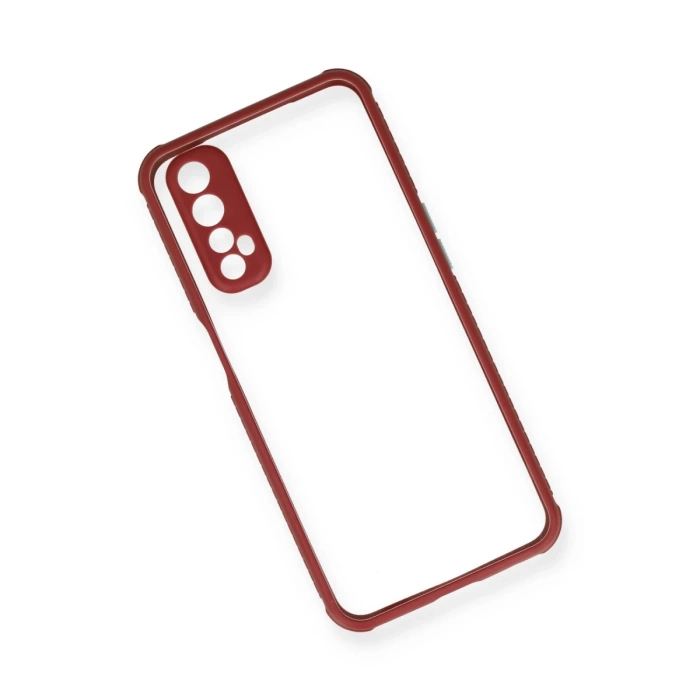 Newface Realme 7 Kılıf Miami Şeffaf Silikon