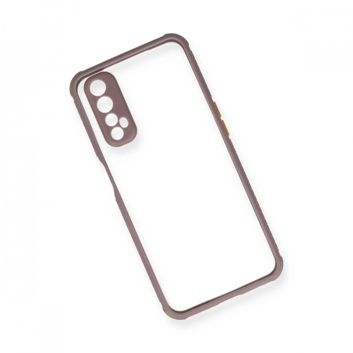 Newface Realme 7 Kılıf Miami Şeffaf Silikon