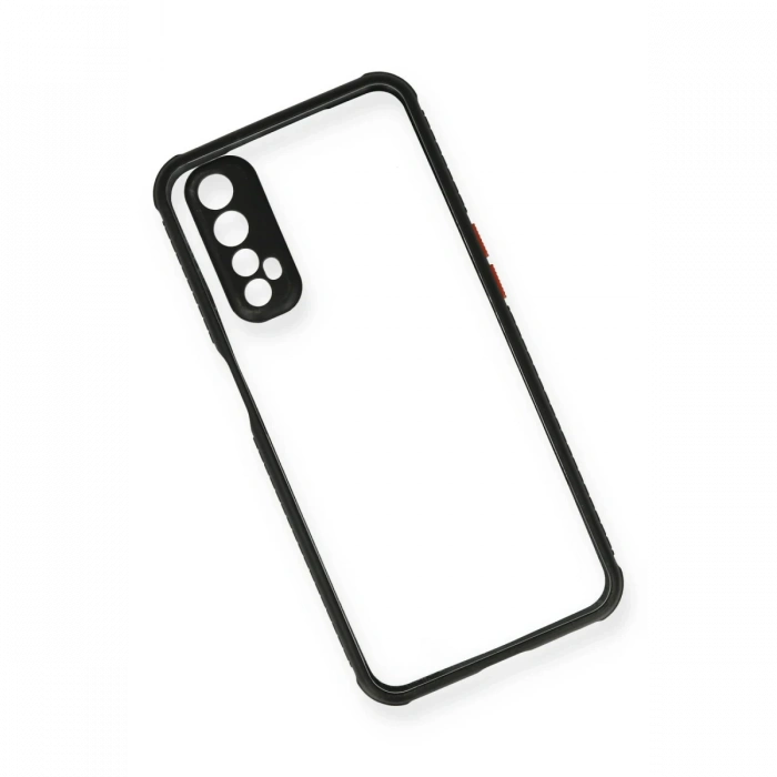 Newface Realme 7 Kılıf Miami Şeffaf Silikon