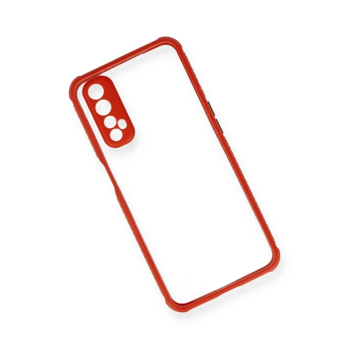 Newface Realme 7 Kılıf Miami Şeffaf Silikon