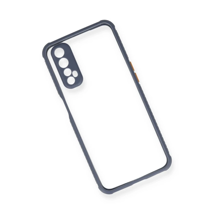 Newface Realme 7 Kılıf Miami Şeffaf Silikon