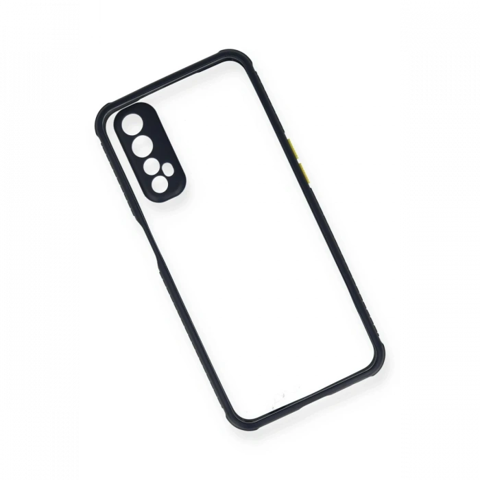 Newface Realme 7 Kılıf Miami Şeffaf Silikon