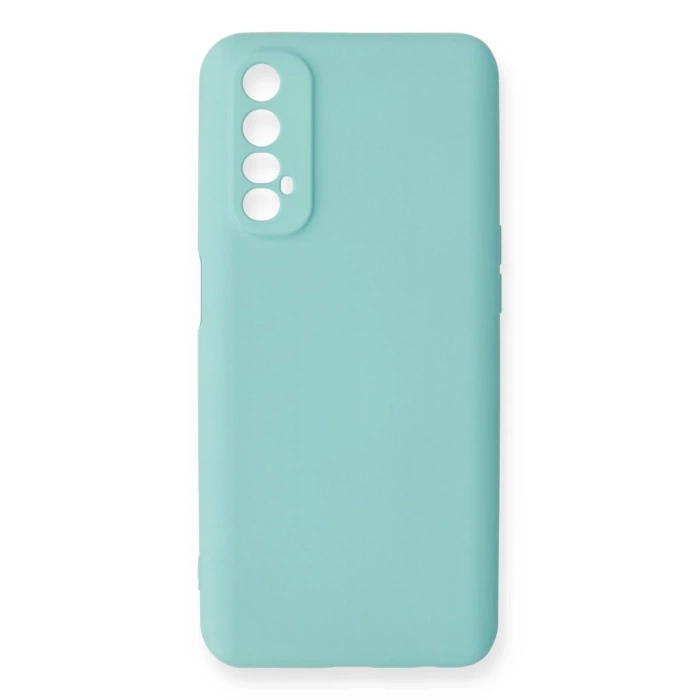 Newface Realme 7 Kılıf Nano içi Kadife Silikon