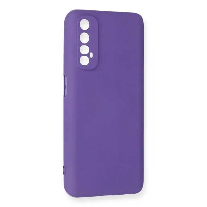 Newface Realme 7 Kılıf Nano içi Kadife Silikon