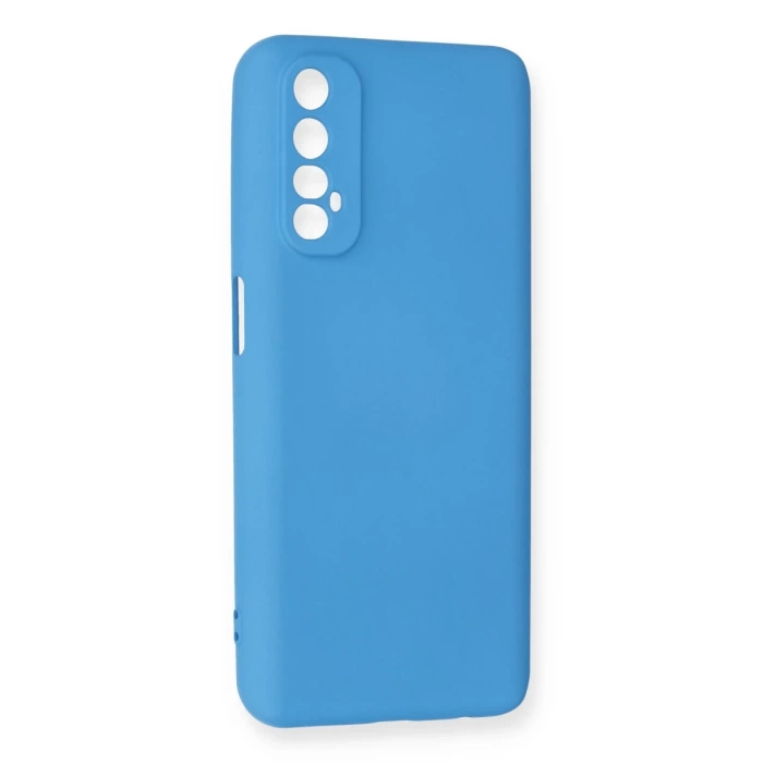 Newface Realme 7 Kılıf Nano içi Kadife Silikon