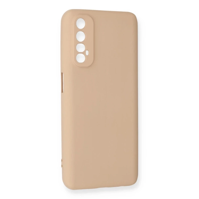 Newface Realme 7 Kılıf Nano içi Kadife Silikon