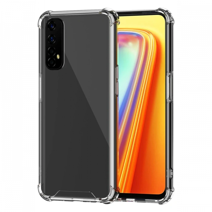 Newface Realme 7 Kılıf Olex Tpu Silikon - Şeffaf