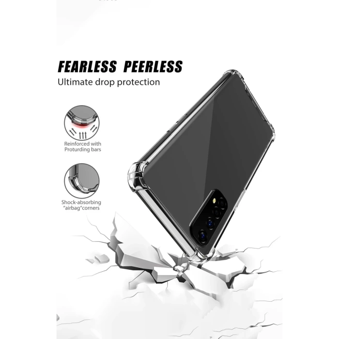 Newface Realme 7 Kılıf Olex Tpu Silikon - Şeffaf