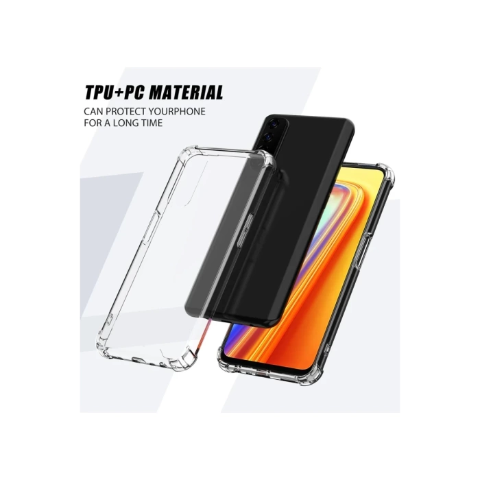 Newface Realme 7 Kılıf Olex Tpu Silikon - Şeffaf