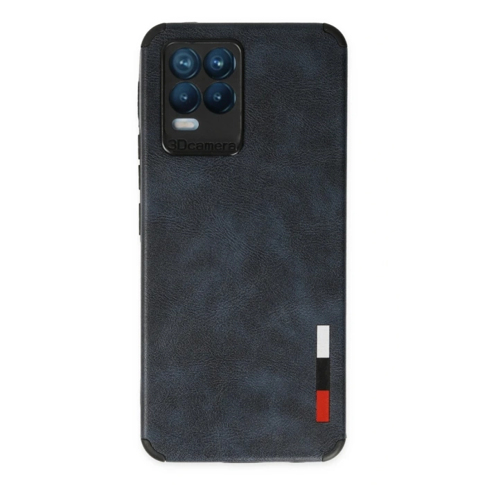 Newface Realme 8 Kılıf Loop Deri Silikon