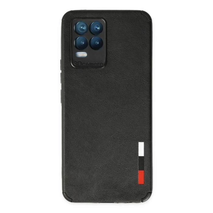 Newface Realme 8 Kılıf Loop Deri Silikon