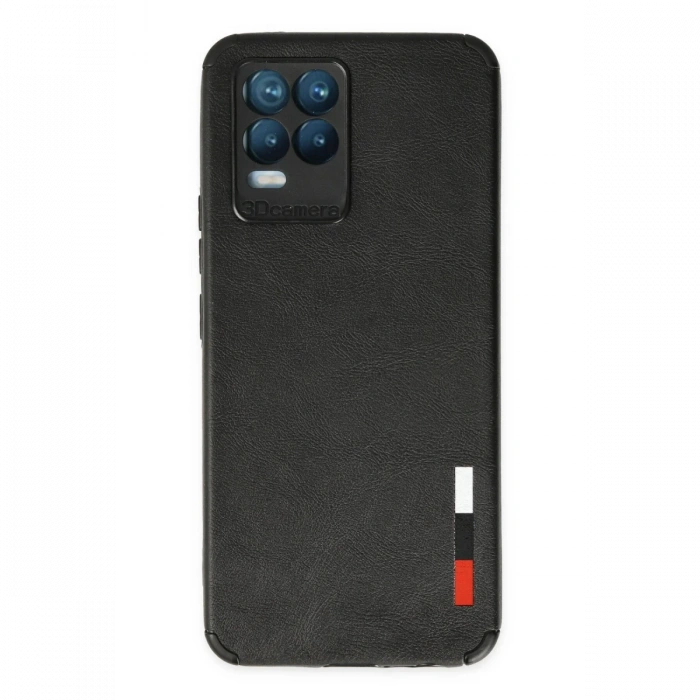 Newface Realme 8 Kılıf Loop Deri Silikon