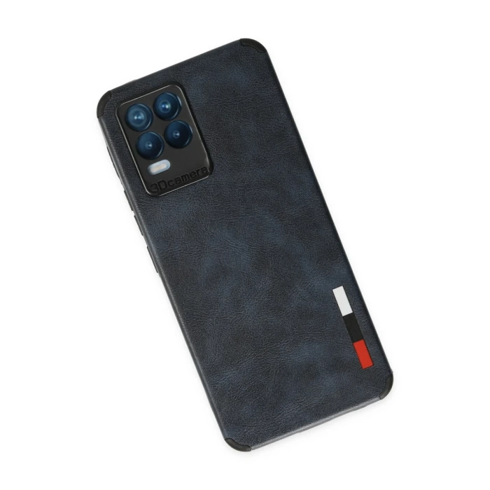 Newface Realme 8 Kılıf Loop Deri Silikon