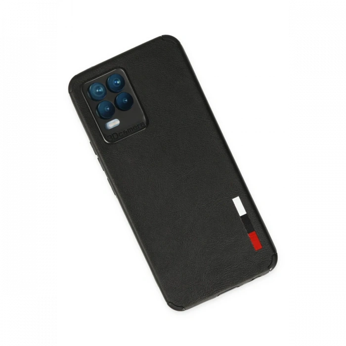 Newface Realme 8 Kılıf Loop Deri Silikon