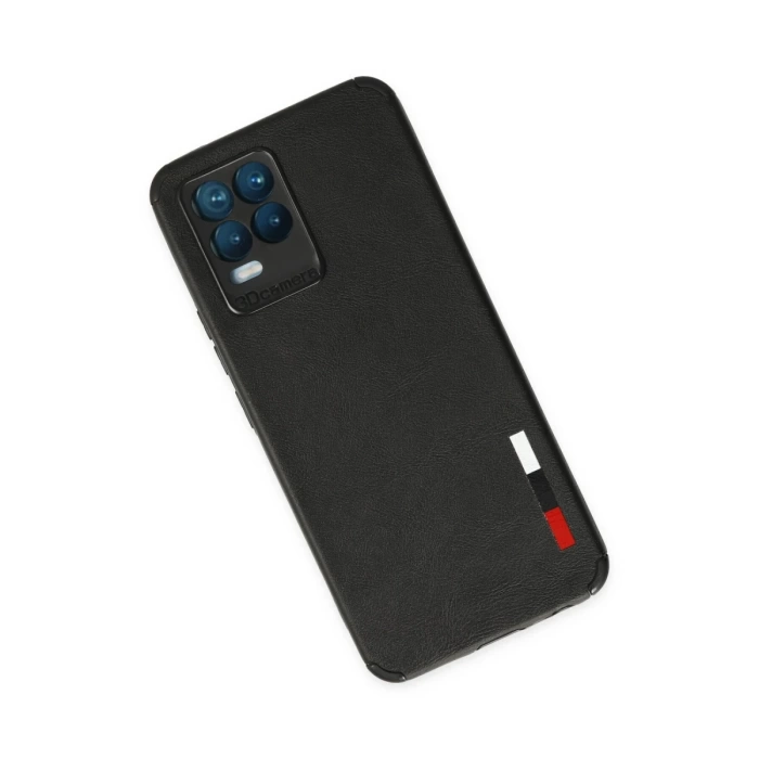 Newface Realme 8 Kılıf Loop Deri Silikon
