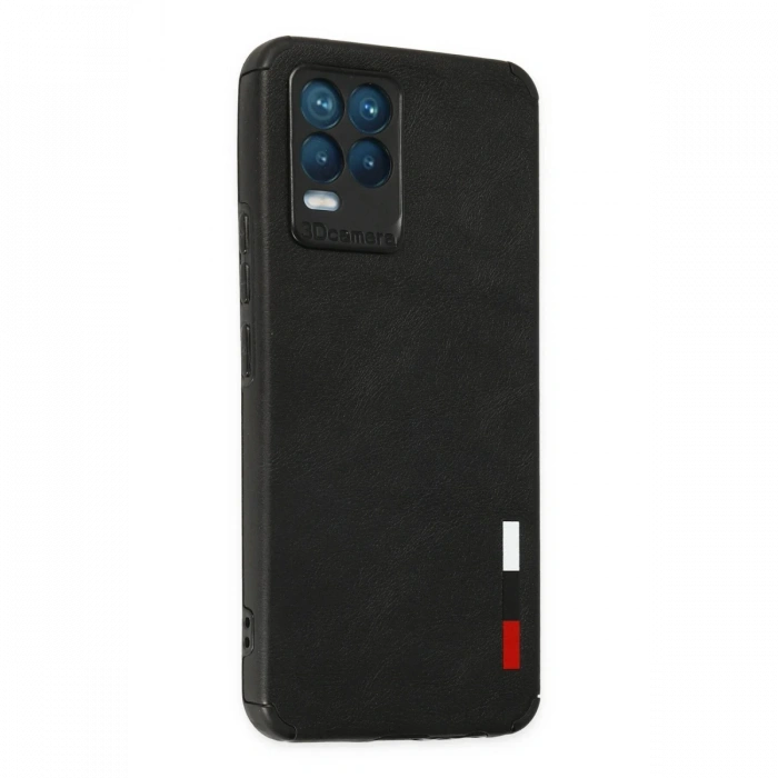 Newface Realme 8 Kılıf Loop Deri Silikon