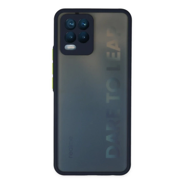 Newface Realme 8 Kılıf Montreal Silikon Kapak