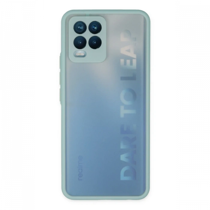 Newface Realme 8 Kılıf Montreal Silikon Kapak