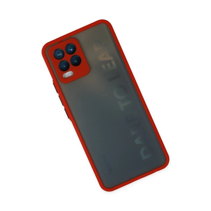 Newface Realme 8 Kılıf Montreal Silikon Kapak